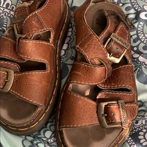 Dr marten sandal.